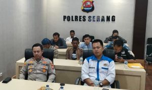 Polres Serang Bareng Wartawan Ikuti Diskusi Publik Kemerdekaan Pers dan Perlindungan Jurnalis 