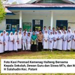 Rindukan Hasil Bekas Tangan, Kasi Penmad Kemenag Halteng Kembali Menyapa Kepsek MTs Dan MA H Salahudin Patani