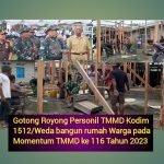 TMMD Ke 116 Kodim 1512/Weda, Membawa Kado Spesial Untuk Kecamatan Patani