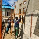 Memasuki Hari Ke 20 TMMD, Pembangunan RTLH Mulai Rampung