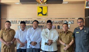 Bupati Padang Pariaman Didampingi Kadis PUPR Bertemu Dengan Kepala BPPW Sumbar, Ini Harapannya