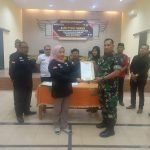 Danramil 418-06/Kamboja Hadiri Rekapitulasi Perubahan Pemilih untuk DPSHP Akhir Tingkat Kecamatam IT I