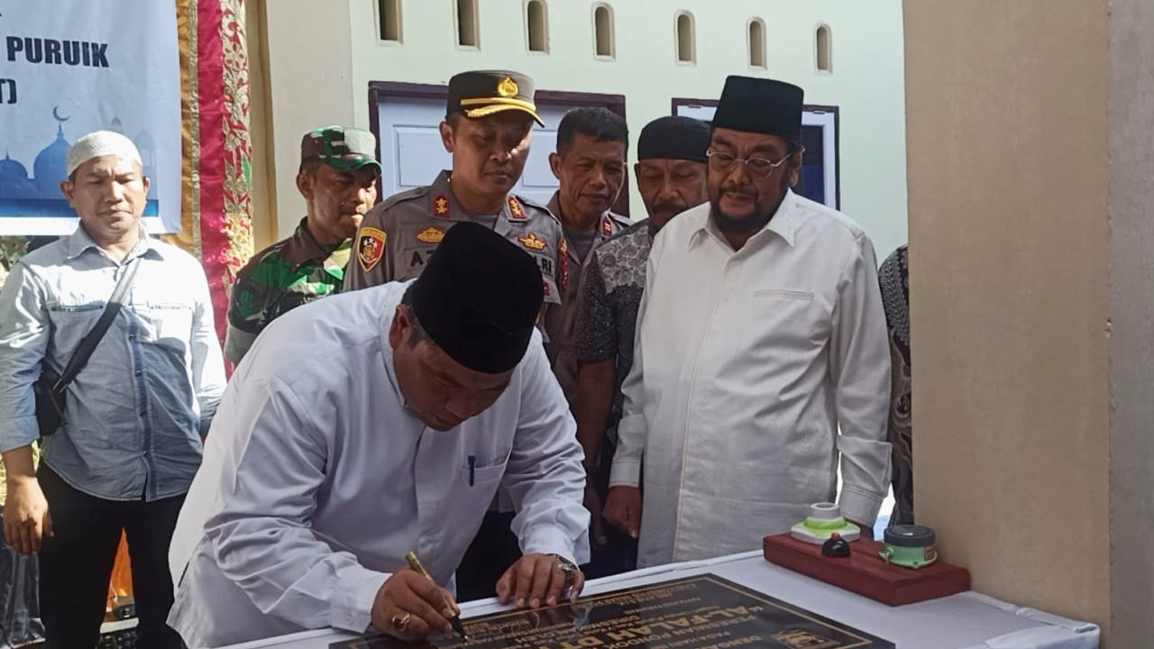Diresmikan Bupati Padang Pariaman, Polri Wujudkan Impian Masyarakat Bangun Pondok Tahfiz Alquran 1 IMG 20230604 WA0024 1