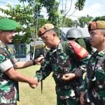 Pangdam XIII/Merdeka Sambut Kedatangan Satgas Pamtas RI-Malaysia Yonarmed 19/105 Tarik Bogani