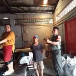 Komsos di Pabrik Roti, Serka Mulyadi Himbau Karyawan Selalu Jaga Kebersihan Lingkungan