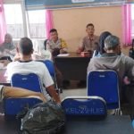 Babinsa Sertu Tamrin Bersama Bhabinkamtibmas Sosialisasikan Pencegahan Bahaya Kebakaran ke Ketua RT