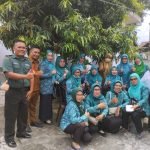 Babinsa Sei Selincah Hadiri Penilaian Lomba PHBS dan Posyandu Tingkat Kota Palembang