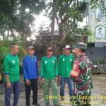 Sambangi Kantor Lurah, Serka Yan Anto Himbau Anggota Limas Selalu Aktif Laksanakan Patroli