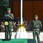 Komandan Korem 131/Santiago, Brigjen TNI Wakhyono Jadi Irup Pemberangkatan 204 prajurit Yonif 714