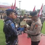 Sambut Hari Bhayangkara ke-77, Polda Sulut Gelar Upacara Pengambilan Air Suci