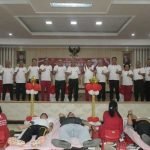 Sambut HUT Bhayangkara ke-77, Polda Sulut Gelar Donor Darah