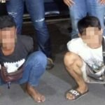 Timsus Tarsius Polres Bitung, Amankan 2 Pria Ancam Warga Pakai Sajam