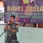 Danrem 131/Santiago, Brigjen Wakhyono Berbagi Sembako ke Masyarakat