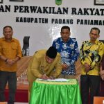 Sebanyak 8 Fraksi DPRD Padang Pariaman Terima Ranperda Tahun 2022, Ini Harapan Bupati