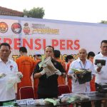 Polres Metro Tangerang Kota Gagalkan Pengiriman 35 kg Ganja