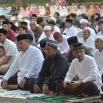 Danrem 043/Gatam Sholat Idul Adha 1444 H Bersama Masyarakat
