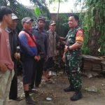 Komsos dengan Warga, Serka Martin Himbau Galakan Siskamling dan Gotong Royong