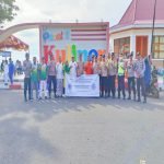 Polsek Tikep Kawal Pawai Ta’aruf, Dalam Rangka Meriahkan Musda Ke IV Muhammadiyah