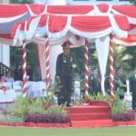 Polda Sulut Laksanakan Upacara Laporan Kenaikan Pangkat Personel