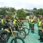 Pastikan Aman, Kodim 0427/WK Turunkan Personel Saat Pelantikan Kepala Kampung