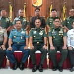 Pangdam XIII/Merdeka Sambut Kunjungan Kerja Tim KKDN Setjen Wantannas RI