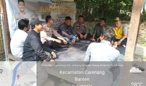 Polsek Carenang Laksanakan Jum’at Curhat Presisi di Kampung Ragas Tegal Desa Ragas Masigit