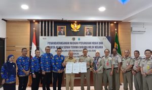 BPN Kepulauan Bangka Belitung Resmi Hibahkan Sebidang Tanah untuk Pembangunan Masjid Agung Kubah Timah