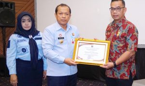 ​Pemkot Pangkalpinang Terima Penghargaan dari Kementerian Hukum dan HAM Kepulauan Bangka Belitung