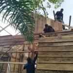 Renovasi RTLH Edi Candra Sudah Masuk Tahap 50 %