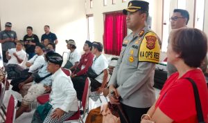 Kapolres Tabanan Pimpin Pengamanan Pilkel Serentak di 7 Kecamatan