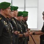 Danrem Brigjen TNI Naudi Pimpin Sertijab Tiga Dandim Jajaran Korem 044/Gapo