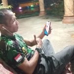 Untuk Obati Rindu dengan Keluarga, Kopka Jepriandi Video Call Melalui Telepon Selular/WA