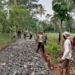 Pembangunan Jalan Onderlagh TMMD Kodim 0429/Lamtim Semakin Nyata