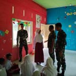 Satgas TMMD Berikan Materi Wawasan Kebangsaan Kepada Siswa SD 57/II Talang Silungko