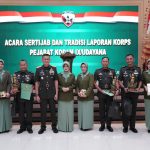 Led by The Pangdam, 3 Officers of Kodam IX/Udayana Carry Out The Handover of Positions
