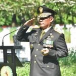 Danrem Santiago Pimpin Langsung Upacara Pemakaman Militer Koptu Herison Bawonte