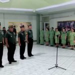 Kodim 1310/Bitung, Sambut Personel Baru dan Pelepasan Personel Pindah, Serta Purna Tugas