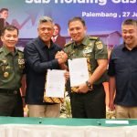 PT PGN Gandeng TNI AD Dalam Pengamanan Objek Vital Nasional