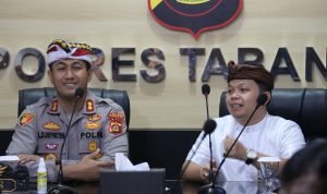 AKBP Leo Dedy Defretes Sambut Tim Ombudsman di Mako Polres Tabanan