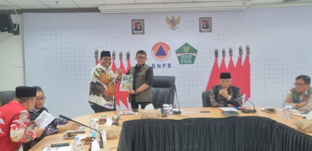 Bupati Suhatri Bur Serahkan Proposal Bantuan Dampak Bencana ke BNPB, Suharyanto: Kami Akan Tindak Lanjuti 3 IMG 20230729 WA0008