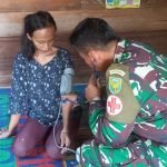Tim Satgas TMMD Kodim 0416/Bute Gelar Pelayanan Kesehatan Gratis untuk Warga