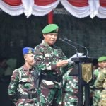 Brigjen TNI Luthfie Beta Resmi Tutup Latsarmil Komcad TA 2023 di Secata Bitung Rindam XIII/Merdeka