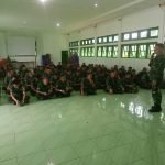 Prajurit Jajaran Kodim 0420/Sarko Terima Pembekalan Teknik Pencegahan Karhutla