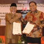 Bupati Merangin H Mashuri MoU dengan PT EDC Indonesia