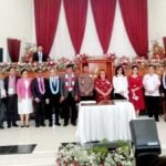 Kompol Yindar Bersama Kapolsek Toulimambot, Hadiri Peresmian Gereja Advent Hari ke-7