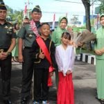 Dandim 1310/Bitung, Sambut Kedatangan Danrem 131/Santiago