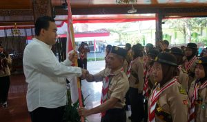 32 Pramuka Kwarcab Blora Ikuti Rainas di Cibubur