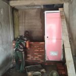 Satgas TMMD Kodim 0416/Bute Bersama Warga Bangun Tempat Wudhu dan MCK