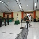 Danrem 163/Wira Satya Pimpin Sertijab Kasi Log Kasrem 163/Wira Satya serta Dandim 1626/Bangli