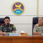 Danrem 044/Gapo Pimpin Rapat Evaluasi Pengendalian Karhutbunla Provinsi Sumsel TA 2023